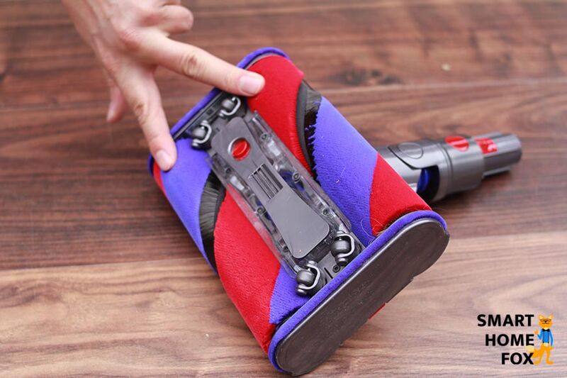 360° Bodendüse mit zwei Softwalzen